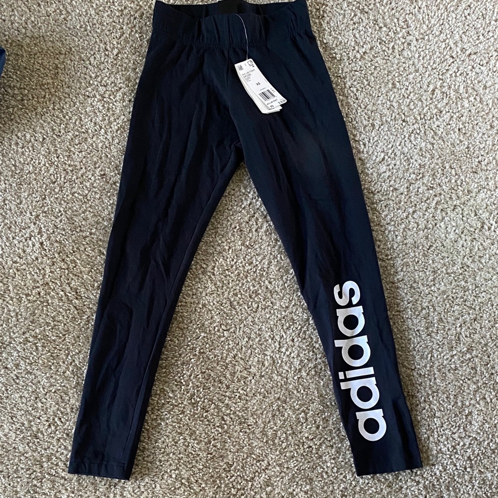 Adidas Leggings with White Logo